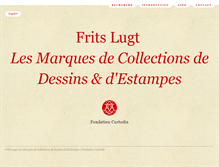 Tablet Screenshot of marquesdecollections.fr